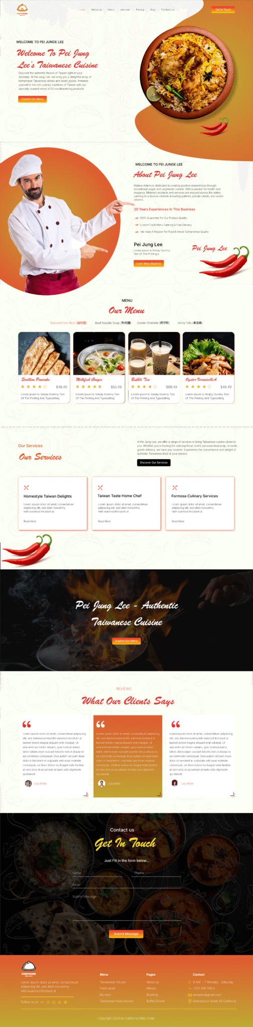 FOOD Websites