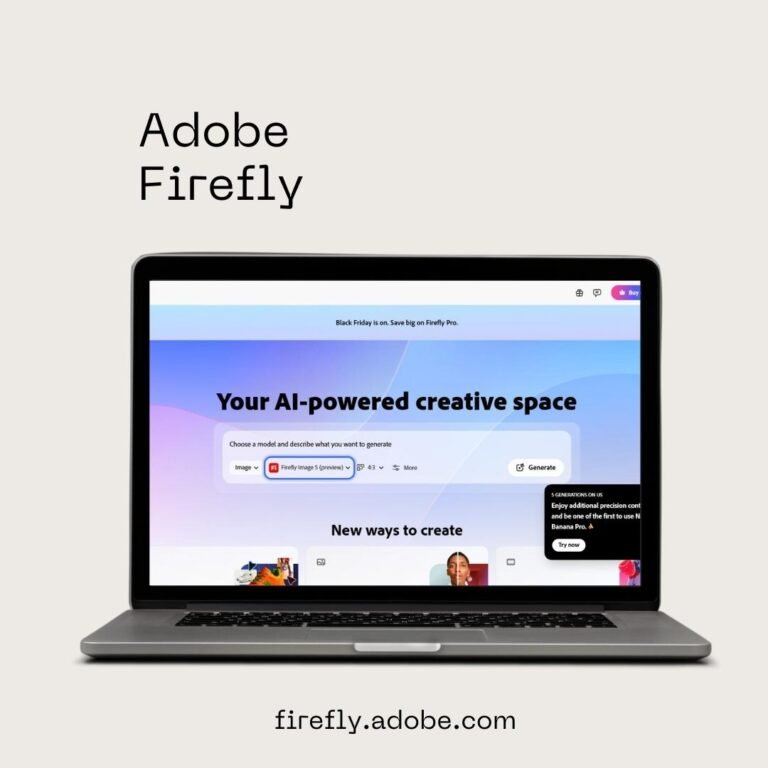 mock up for adobe firefly ai tool for brand design 2026